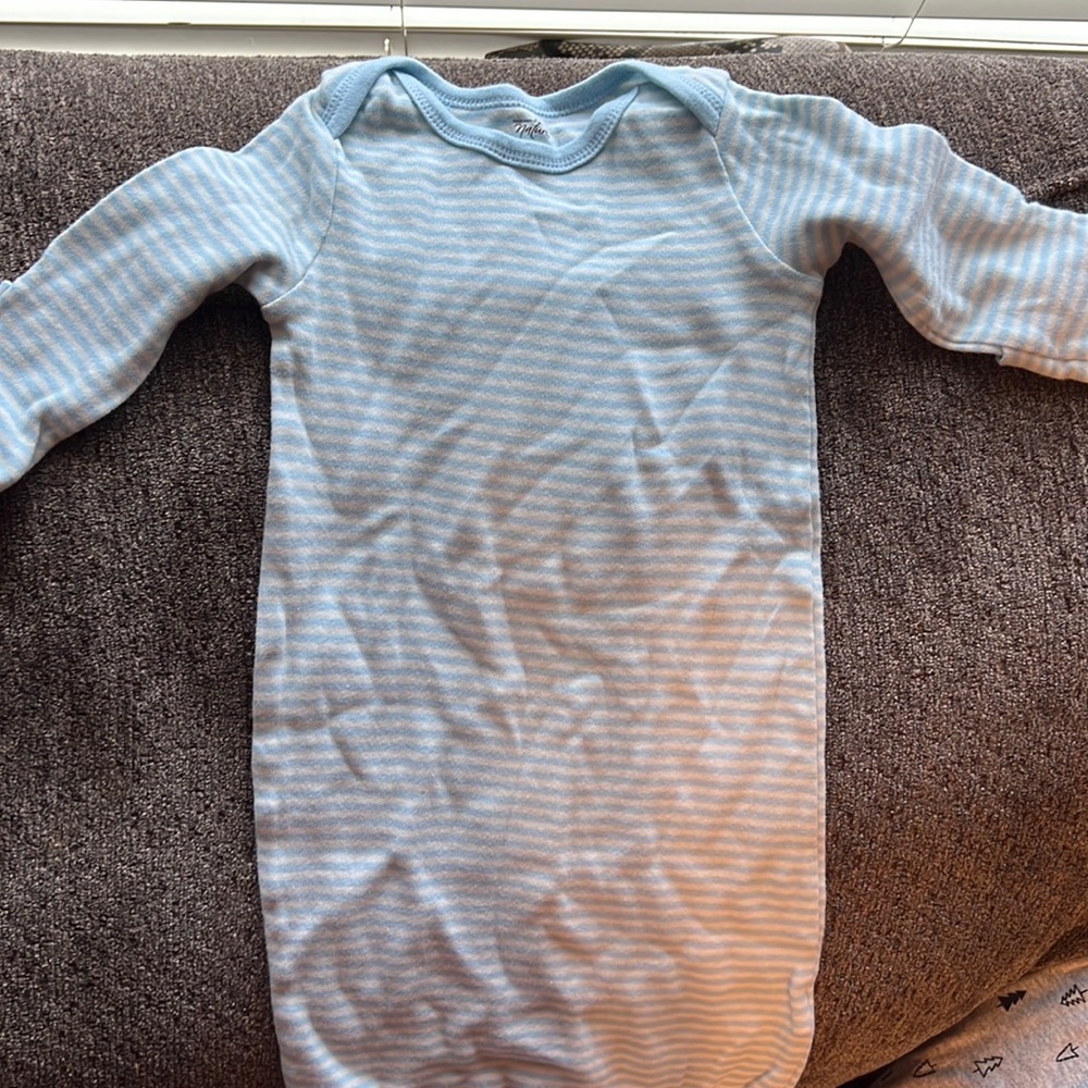 Touched by Nature open foot onesie